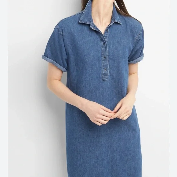 GAP | Dresses | Gap Dark Wash Denim Shirt Dress | Poshmark GAP | Dresses | Gap Dark Wash Denim Shirt Dress | Poshmark